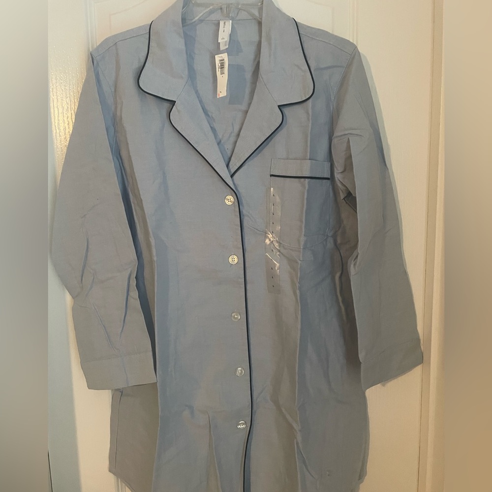 New Gap Body cotton sleep shirt sz L